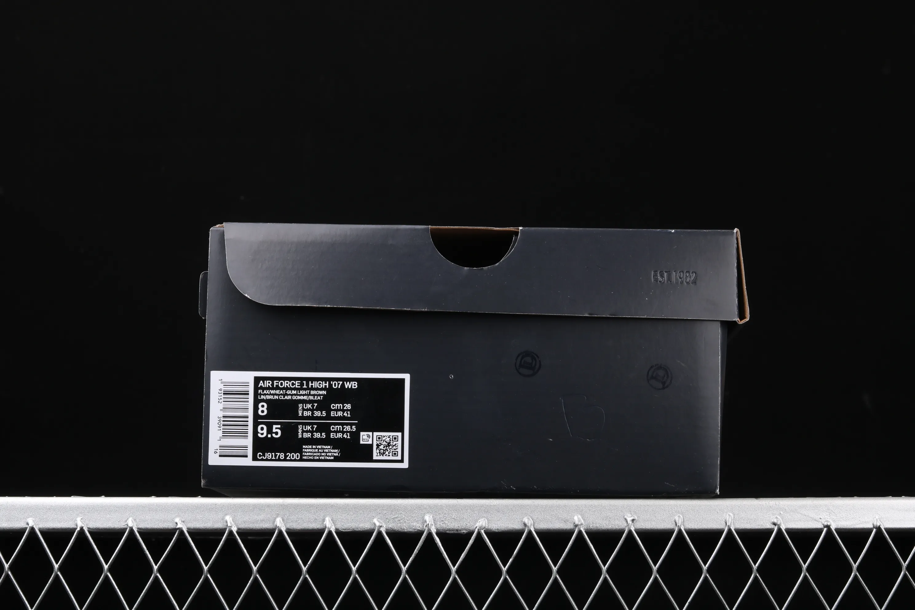 All categories Nk Air Force 1 Air Force series Nk Air Force 1 High Air Force high top Nk Air Force 1 High '07 2019 new version of wheat color Air Force One high top sneakers CJ9178-200
